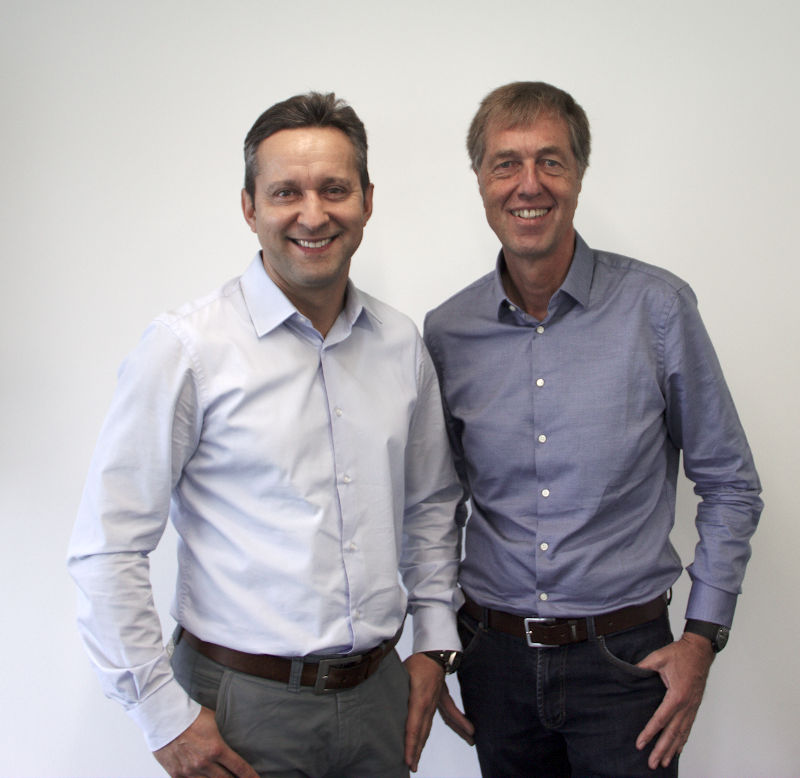 Günther Pfisterer und Eudard Wagner Geschäftsführer von Thomas und Partner