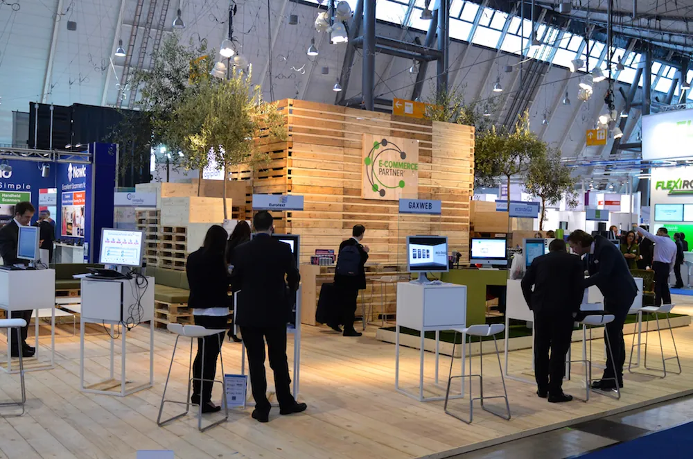 Der E-Commerce Partner Stand auf der TradeWorld 2015