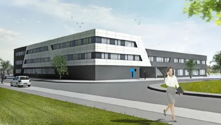Das neue TUP-Gebäude setzt in Sachen Energieverbrauch neue Maßstäbe.