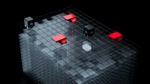 Das AutoStore-System setzt auf eine Lagerkonstruktion namens Grid.