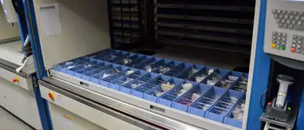 Umlaufförderer des Pharmavertriebsunternehmen GLS bei Kassel.