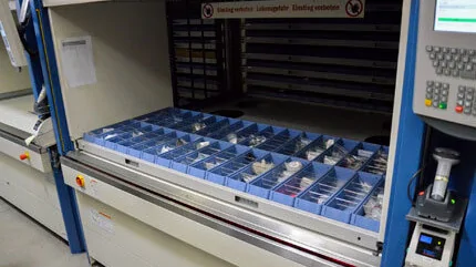 Umlaufförderer des Pharmavertriebsunternehmen GLS bei Kassel.