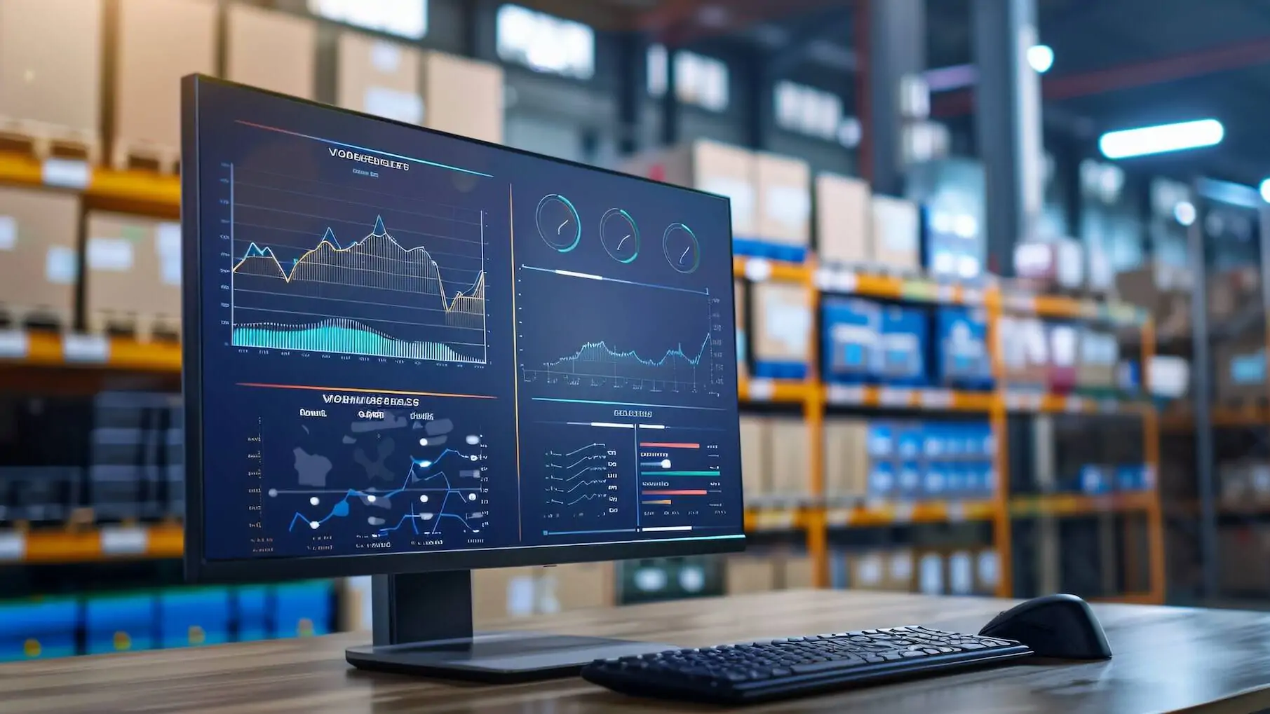 warehouse dashboard GUI lagerverwaltungssoftware