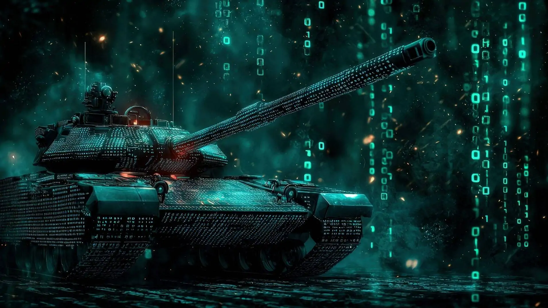 CAGE Code 57 A tank symbolizing CAGE Code