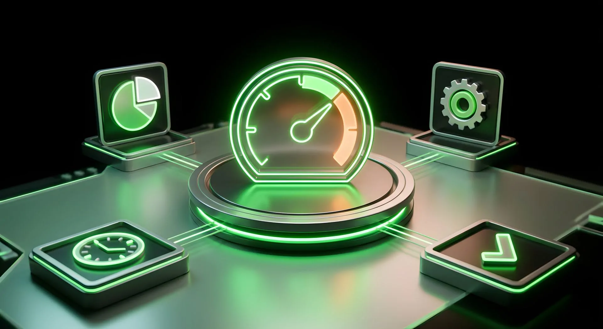 Energiemanagement symbolisiert durch verschiedene Icons